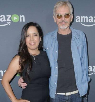 Connie Angland with her husband Billy Bob Thornton in an event.
